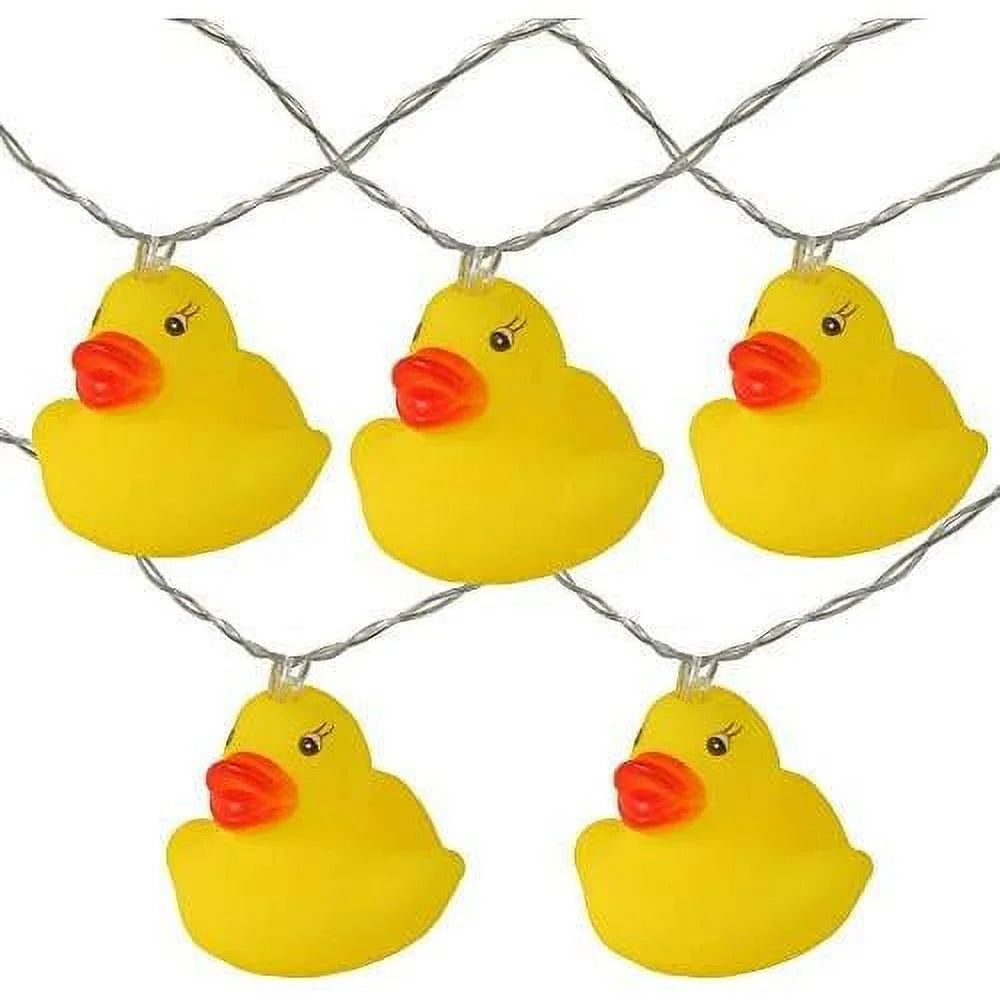 Yellow Rubber Ducky LED String Lights