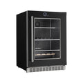 Silhouette Reserve Integrated Under-Counter Refrigerator, Right Swing - Black