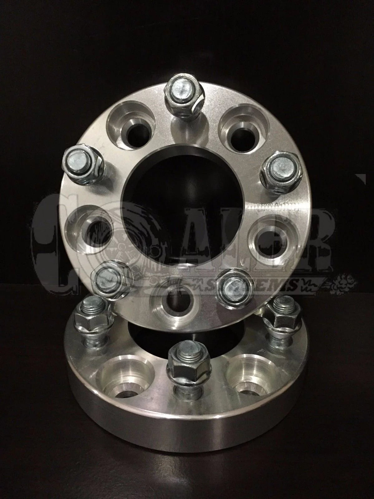 2pcs 1 5 Bolt Lug Hub Wheel Adapters 5x120 Spacers 12X1.5 BMW 330 Bolt On NEW