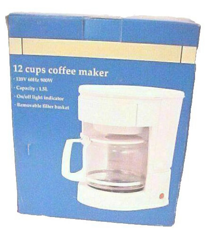 12 Cups Coffee Maker
