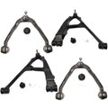 Set of 4 Front Upper-Lower Control Arm Ball Joint For 2007 Chevrolet Silverado 1500 Classic