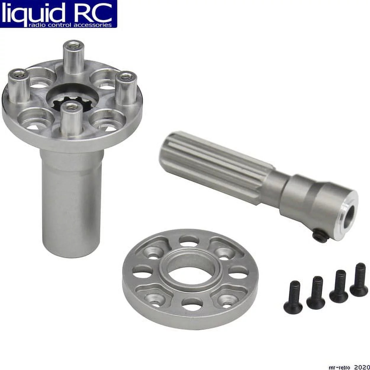 Hot Racing TUDR37PGH Front Center Drive Shaft with Gear Housing UDR