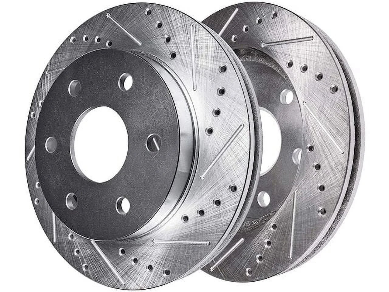 Front Brake Rotor Set - Compatible with 2004 - 2008 Ford F-150 2005 2006 2007