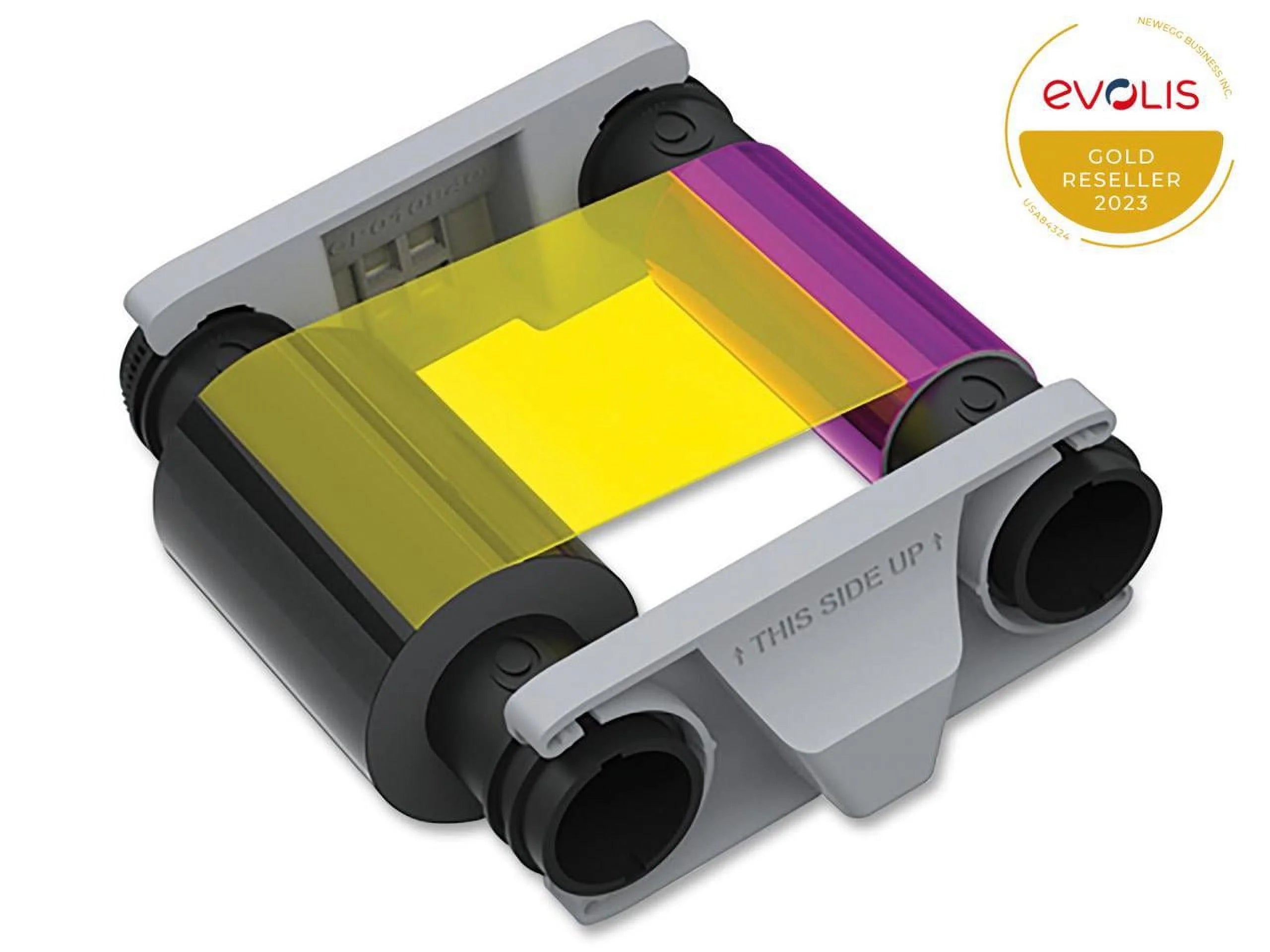 Evolis CBGR0100C High Trust Original Color Ribbons for Badgy100 & 200 - 100 Prints