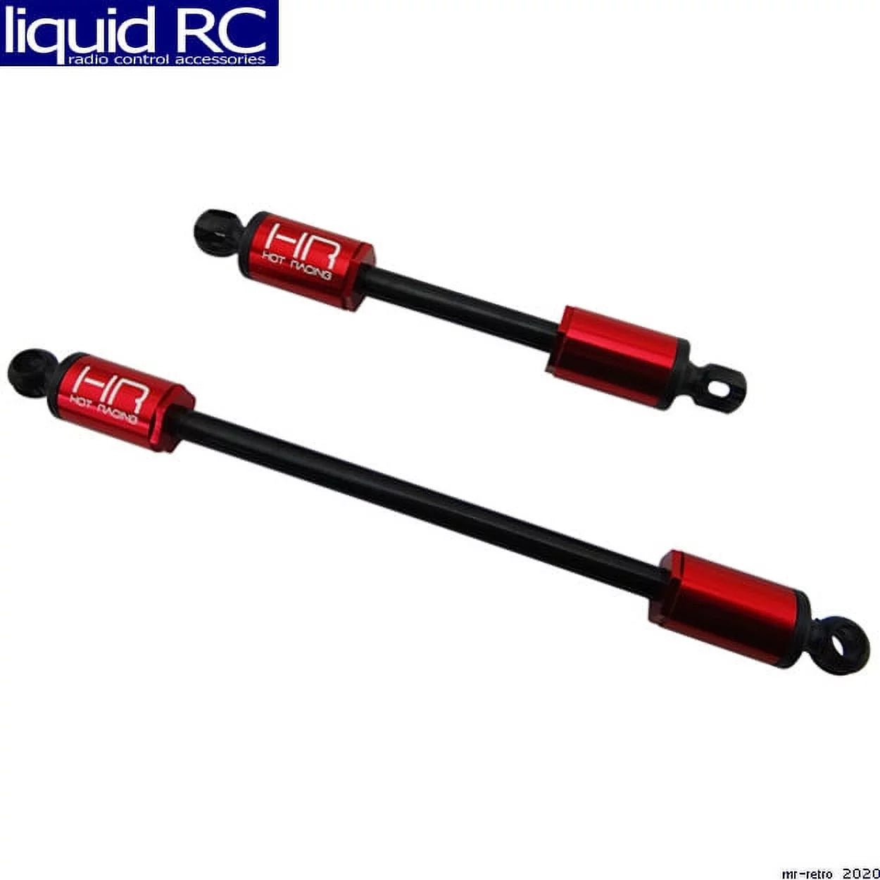 Hot Racing SCXT3702 Heavy Duty Steel Drive Shafts with U-Joints Scx Ii Kit