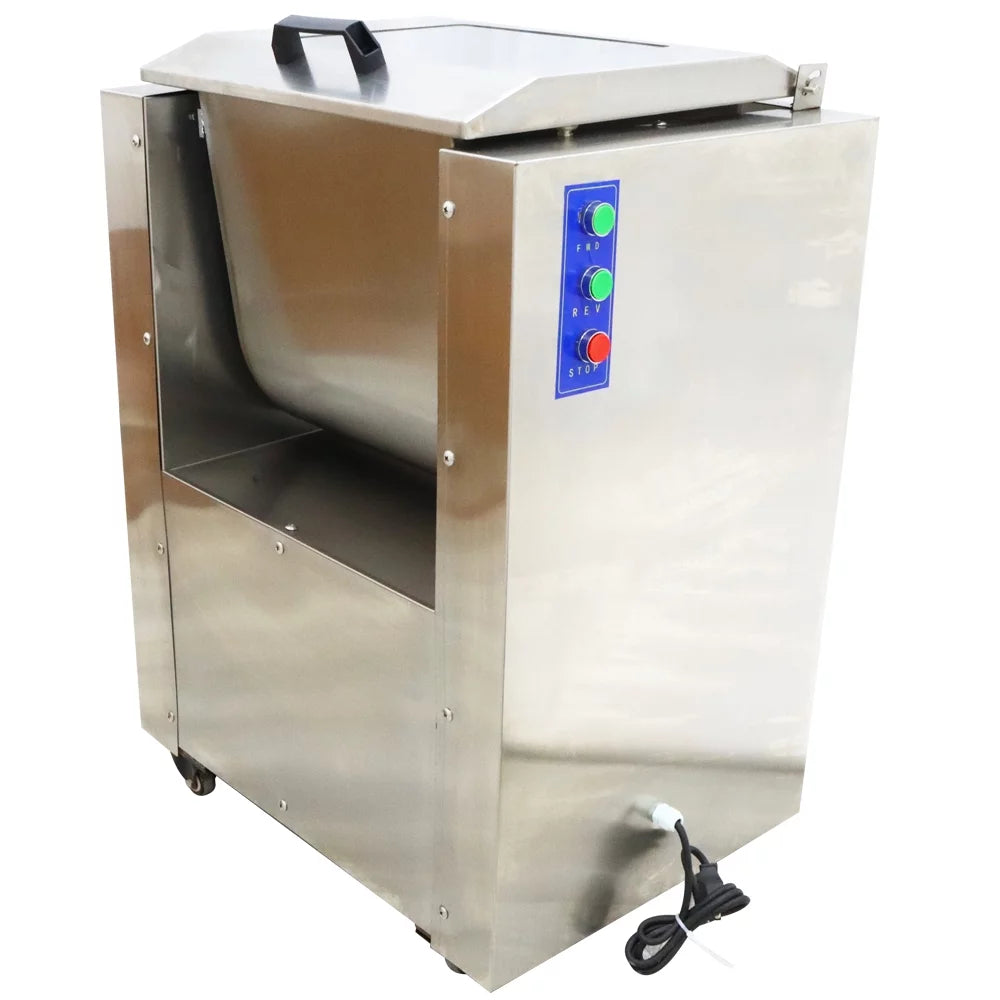 40L Automatic Food Mixer Grinder Electric Meat Vegetable Blender for Dumplings Pies Meatball
