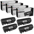 LD Compatible Toner Cartridge Replacement for Lexmark M1145 24B6035 (Black, 4-Pack)