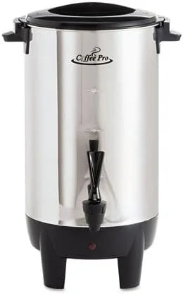 Coffee Pro - 30-Cup Percolating Urn, Stainless Steel CP30 (Dmi EA By Coffee Pro