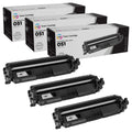 LD Products Compatible Toner Cartridge Replacement for Canon 051 2168C001 (Black, 3-Pack) for use in Canon imageCLASS LBP162dw, MF264dw, MF267dw, MF269dw