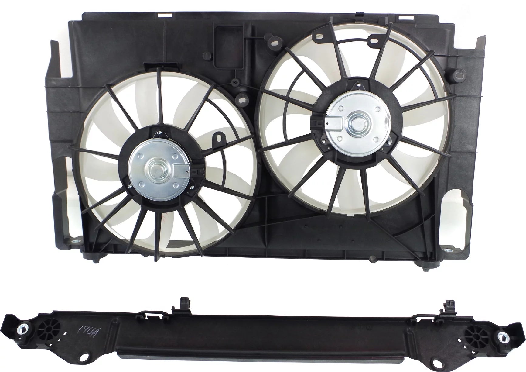 COOLING FAN ASSEMBLY Compatible with Toyota RAV4 2013-2017 Dual Fan North America Built