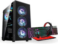 Ultronix Gaming Desktop, Intel Core I5-8th Gen, Nvidia RTX2060, 32GB RAM, 256GB SSD, Keyboard, Gaming Mouse, Mouse Pad, Headset Combo, Win 11 pro