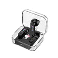 R12 Earbuds TWS Wireless Bluetooth Earphone Transparent Charging Box Noise Cancelling Cartoon Sport Headphone
