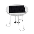 GoolRC Wave Maker,Water Device Pond Bath 3.7v 1500mah 2w Solar Panel Battery Bath FishWater Stirrer Water Stirrer 5v Stirrer 5v 2w Device Pond Decoration 1500mahBattery 5v 2w Solar