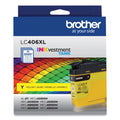 Brother Genuine LC406XLYS INKvestment High-Yield Printer Ink, 5,000 Page-Yield, Yellow