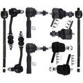 Teledu For 00-04 Dodge Dakota 00-03 Dodge Durango 2WD Ball Joint Tierod Sway Bar kit