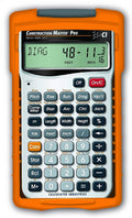 Calculated Industries 4065 Construction Master Pro Advanced Construction Math Feet-inch-Fraction Calculator for Contractors, Estimators, Builders, Framers, Remodelers, Renovators and Carpenters