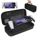 Kothab Playstation Portal Case and Screen Protector, Hard Shell PS Portal Case Portable Travel Handbag Carrying Case for Playstation Portal Accessories(Black)