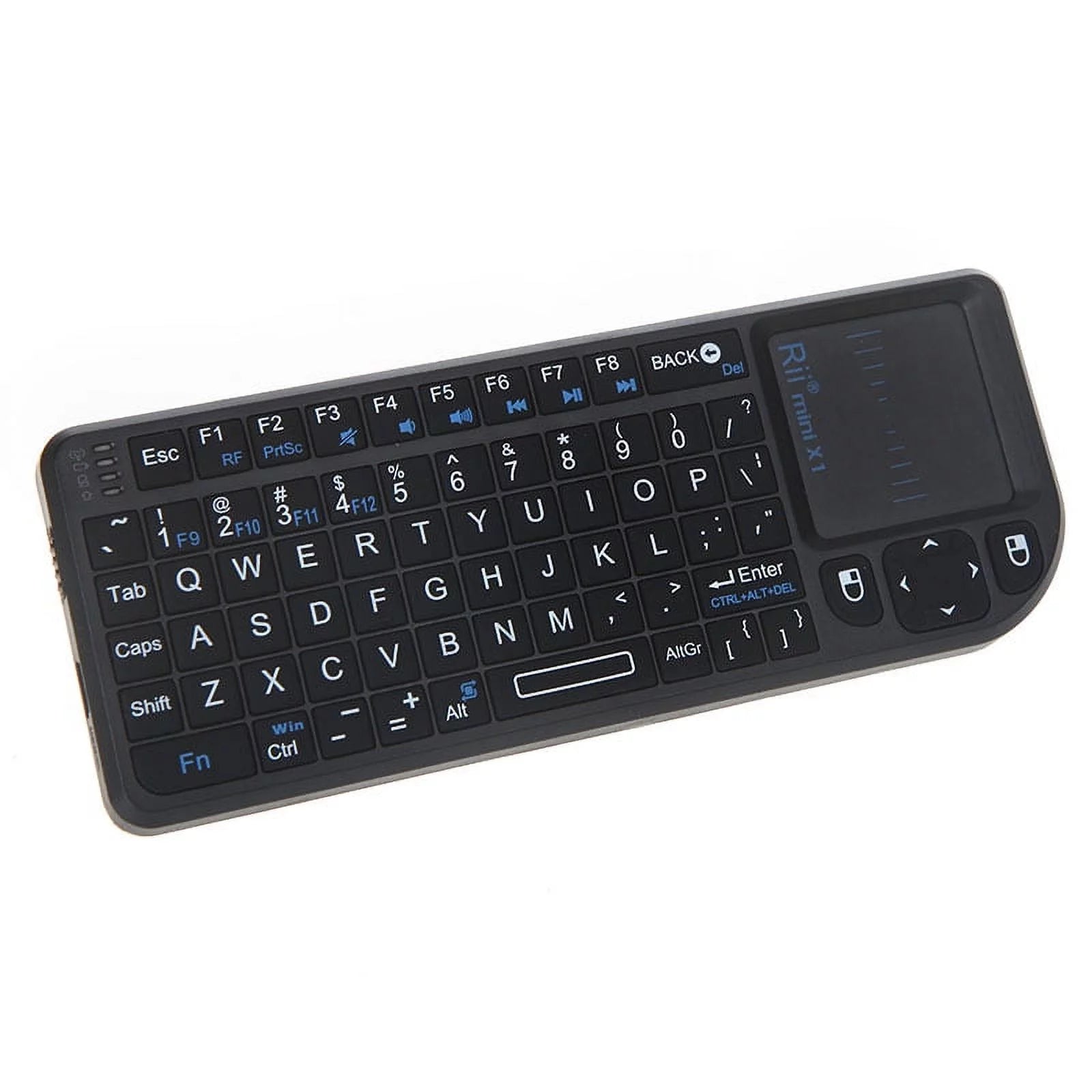 Rii?&nbsp;mini&nbsp;X1 Handheld 2.4G Wireless Keyboard Touchpad for PC Notebook Smart TV Black