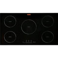 Vevor  36 in. 9200W Electric Cooktop 5-Elements Ceramic Induction Stove Top Built-in Magnetic Cooktop, Black