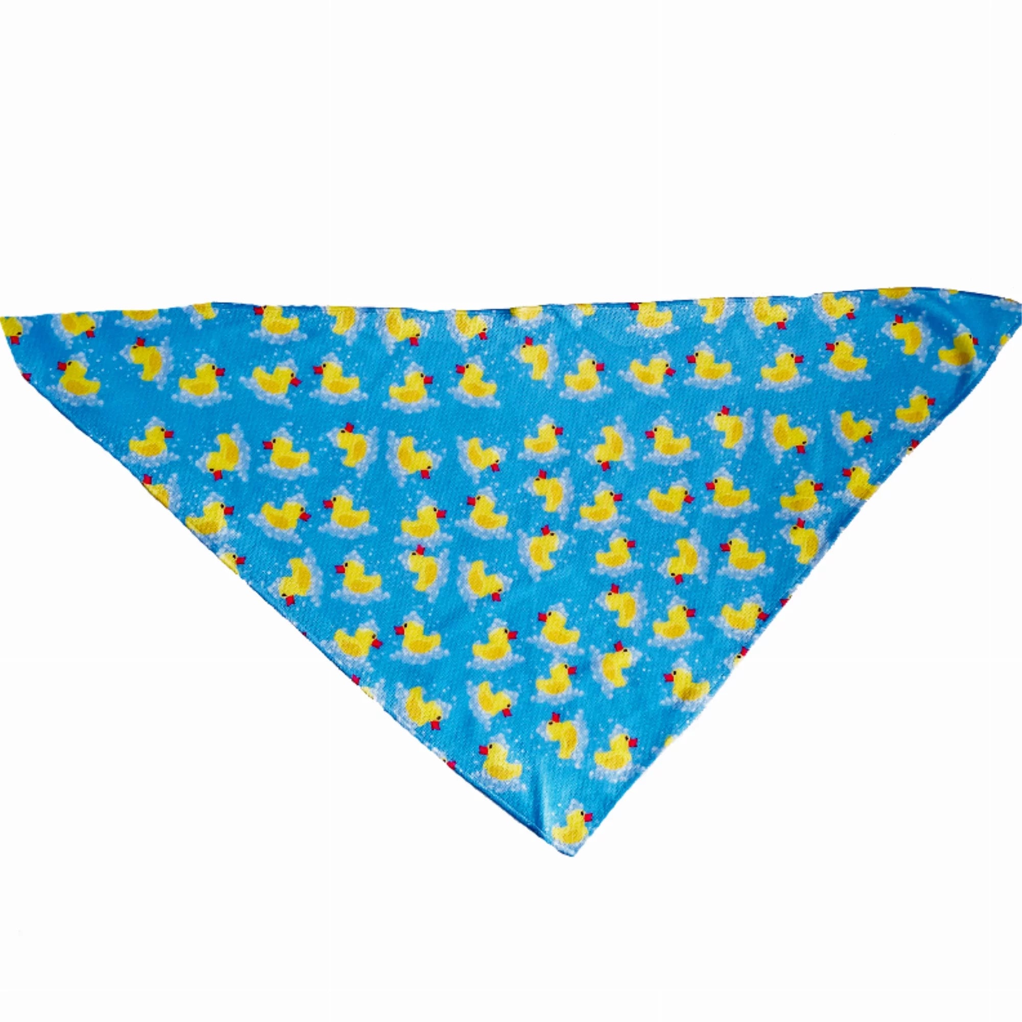Cutie Ties Tie On Dog Bandana Rubber Duckies Small