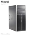 HP Elite 8200 TOWER PC, INTEL CORE I7-2600 3.4GHZ, 8G DDR3, 1T, VGA, DP, DVD, BT, WIFI, Windows 10 Pro 64 Bit-Multi-Language(EN/ES/FR) Used Grade A