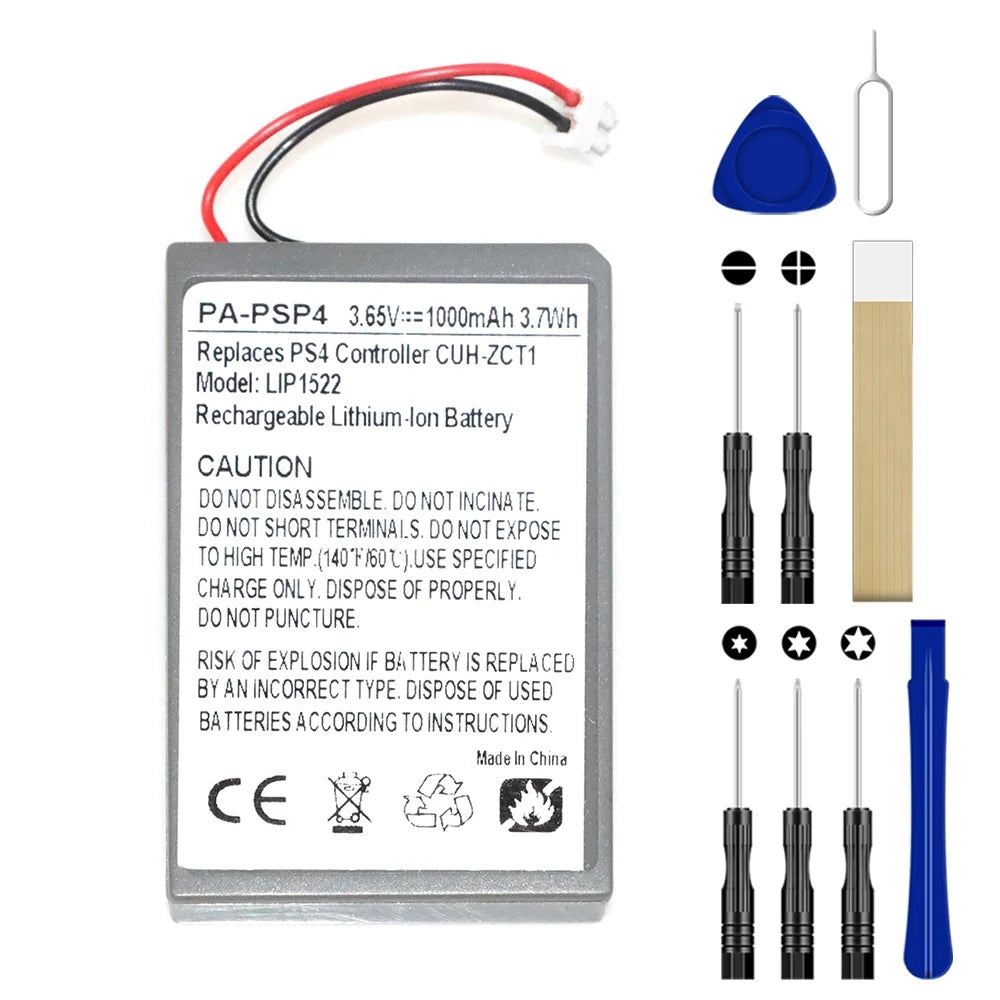 Replacement Battery LIP1522-4.5MM(CUH-ZCT1) for Sony PlayStation 4 CUH-1001A Tool