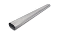 Vibrant Performance 13182 VIB13182 3IN OVAL (NOMINAL) T304 STAINLESS STEEL STRAIGHT TUBING - 5 FEET LONG