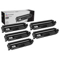LD Products Compatible Toner Cartridge Replacement for Canon 051 2168C001 (Black, 5-Pack) for use in ImageClass LBP162dw, MF264dw, MF267dw, and MF269dw