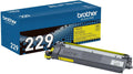 Brother Genuine TN229Y Standard Yield Yellow Toner Cartridge