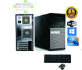 Dell 790 TOWER Intel Quad i7 2600 3.40GHz 4GB Ram 250gb HD Windows 10 HP 64- Used