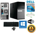 Desktop Computer Dell OptiPlex 9010 TOWER i7-2600 Quad 3.40GHz 8GB Ram 1TB HD Windows 10 Pro 64 - Used - 1 YEAR WARRANTY