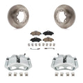 Transit Auto Rear Disc Brake Caliper Rotors And Ceramic Pads Kit For Mercedes-Benz Sprinter 3500 KC8-100656C