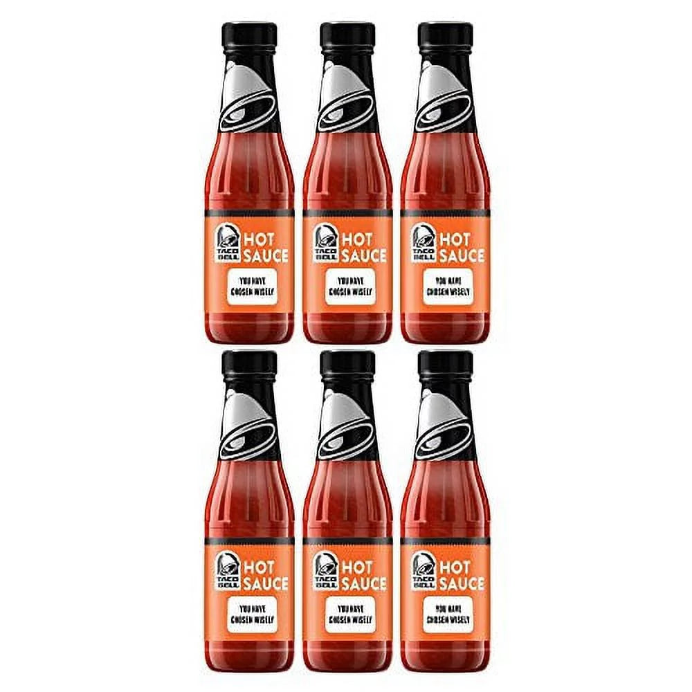 Taco Bell Hot Sauce, 7.5 oz (Pack - 6)