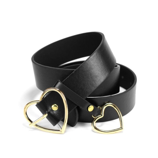 NO.ONEPAUL women belt Genuine Leather New Punk style fashion Pin Buckle jeans Decorative Belt Chain luxury brand belts for women